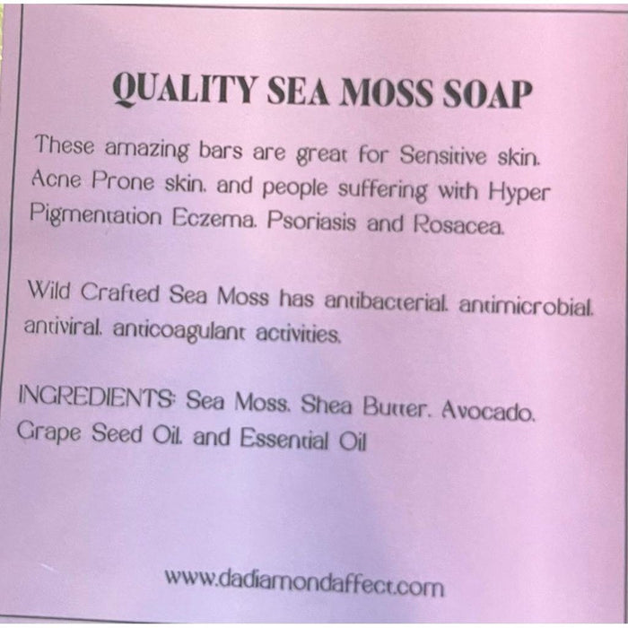 Sea Moss & Oat Milk & Honey Soap